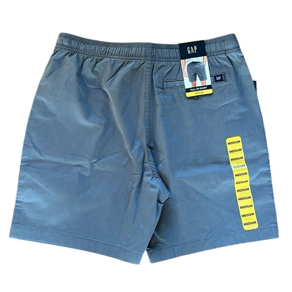 NEW Gap Mens Grey Pull On Shorts - Picture 6 of 6